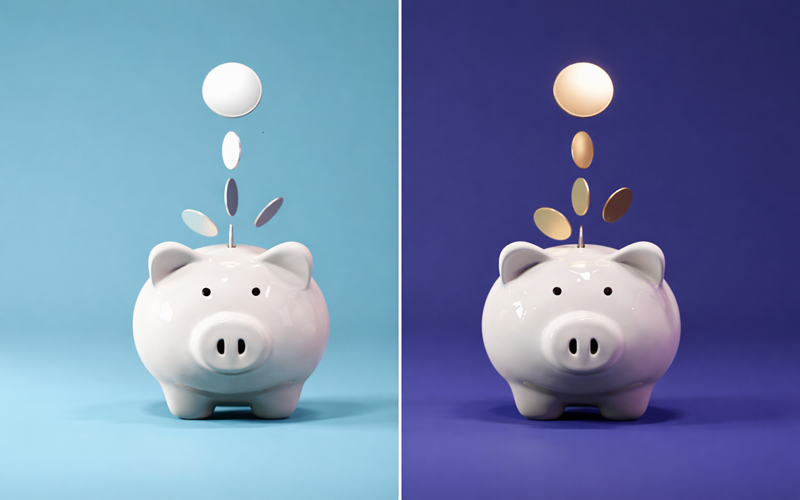 تفاوت سرمایه‌گذاری با پس انداز!